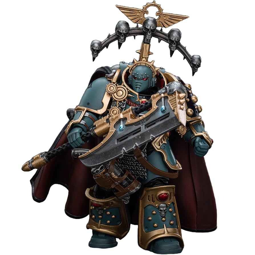 JOYTOY ウォーハンマー40K WARMASTER HORUS フィギュア JOYTOY WH40K Sons of Horus Warmaster Horus Primarch of the